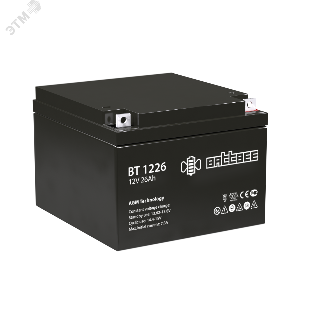 Аккумулятор BT 12-26 BattBee 4614060010009 - Battbee