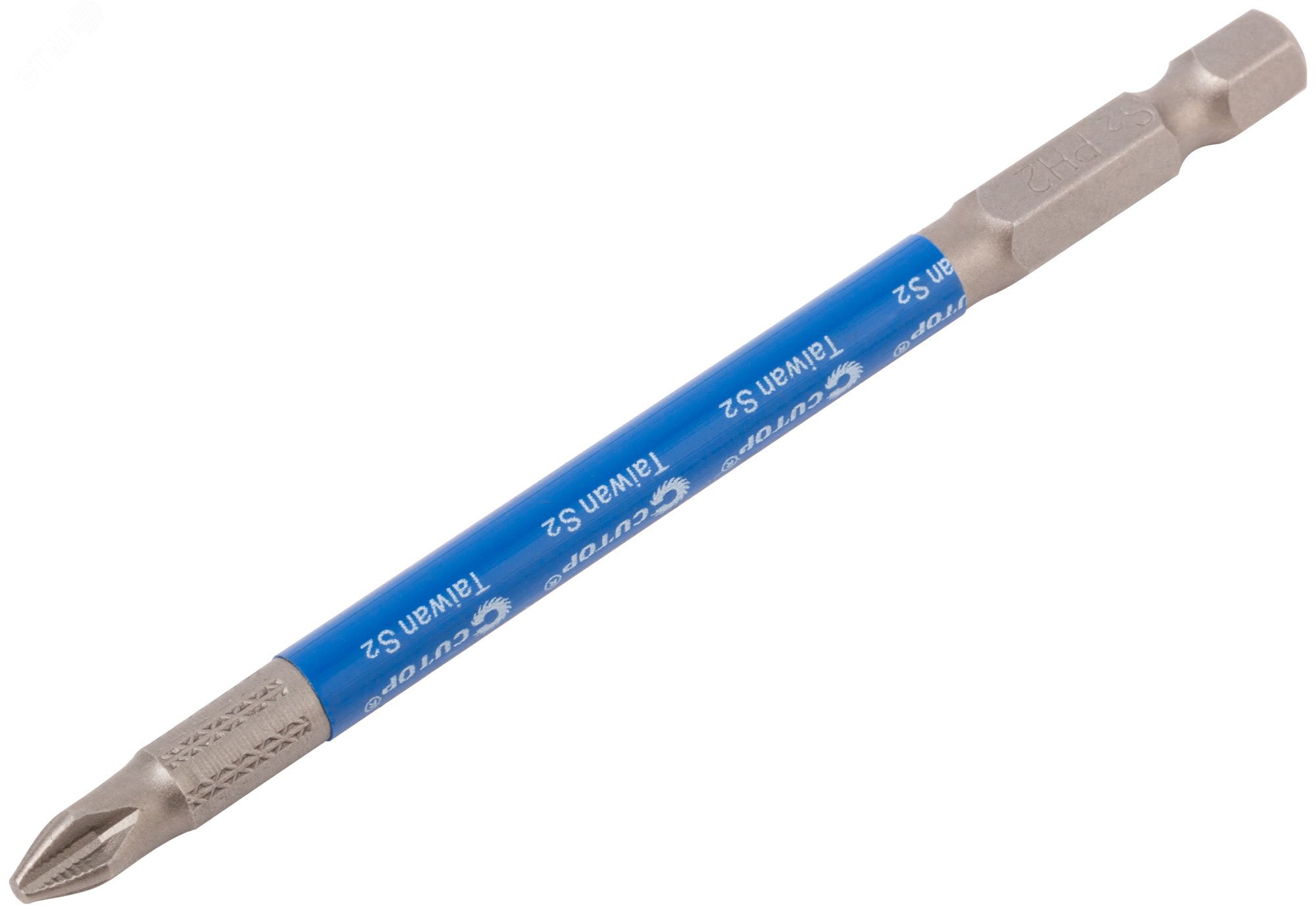 Биты стальные, 2 шт, Profi, PH2, 100 мм 83-340 - FIT