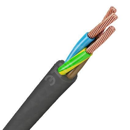 Провод ПВС 2х1,5+1x1,5 черный бухта 100м 4763 - Конкорд