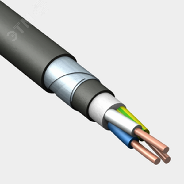 Кабель силовой ВБШвнг(А)-LS 3х2.5 (N. PE) -0.660 5801 - Конкорд