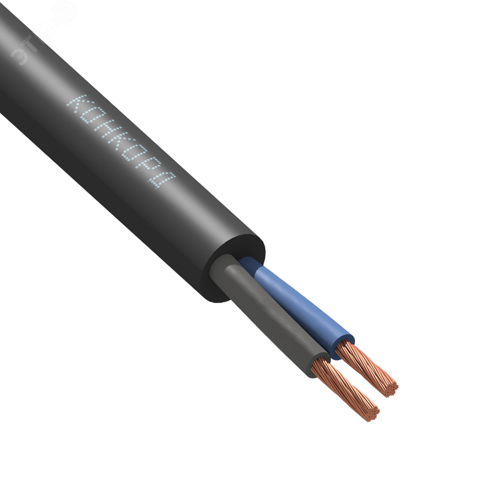 Кабель КГВВнг(А)-LS 2х2.5 (N) 380/660-2 (м) 456 - Конкорд