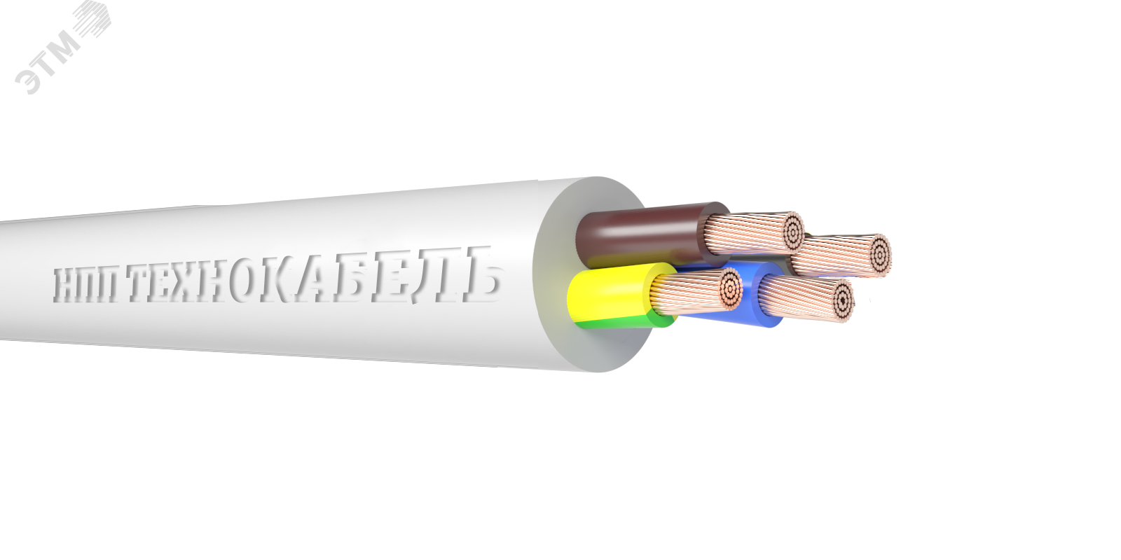 Провод ПВС 3х0,75+1x0,75 4332 - Конкорд