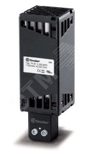 Электронагреватель щитовой электропитание 110-250В AC/DC тепловая мощность 50Вт установка на рейку 35мм IP20 7H5102300050 - FINDER