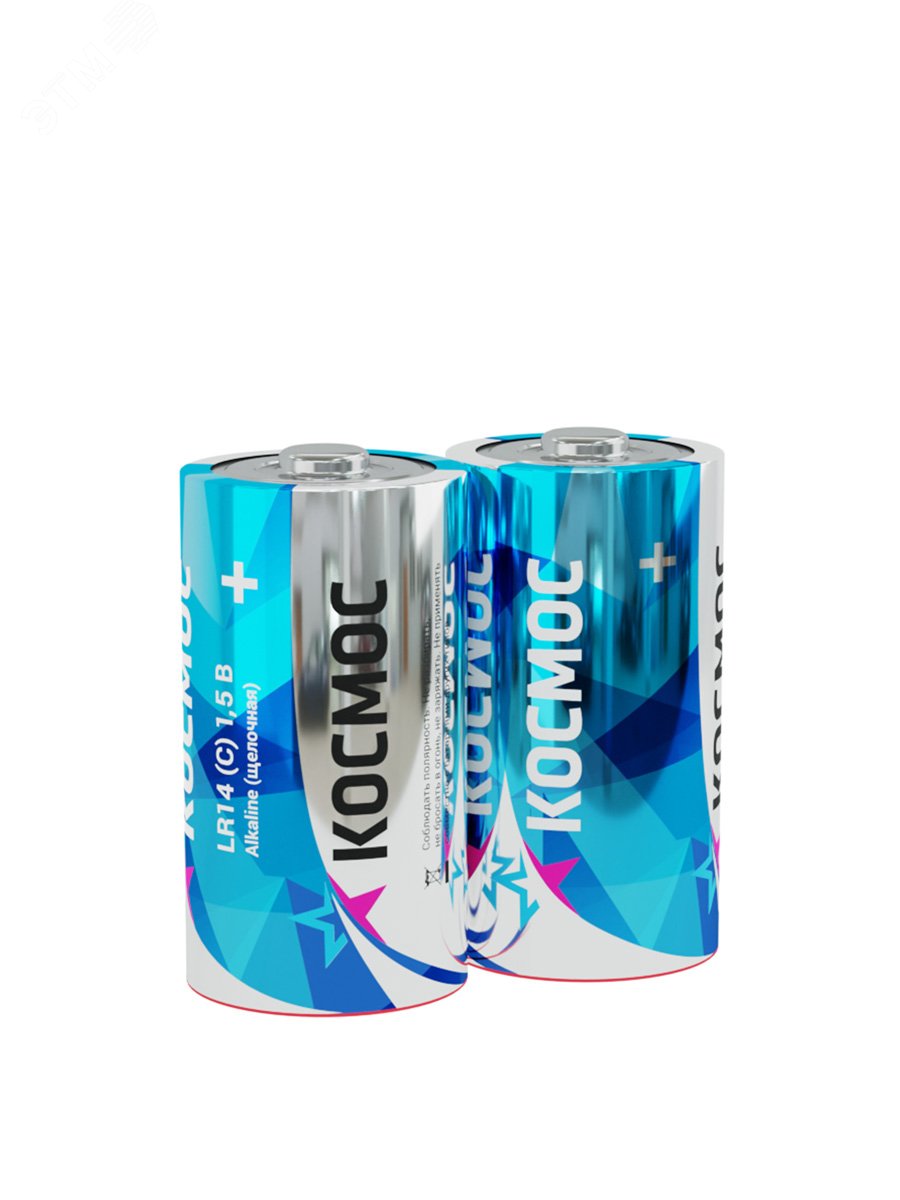Элемент питания LR14 (уп.2шт) KOCLR14MAX2S - Космос