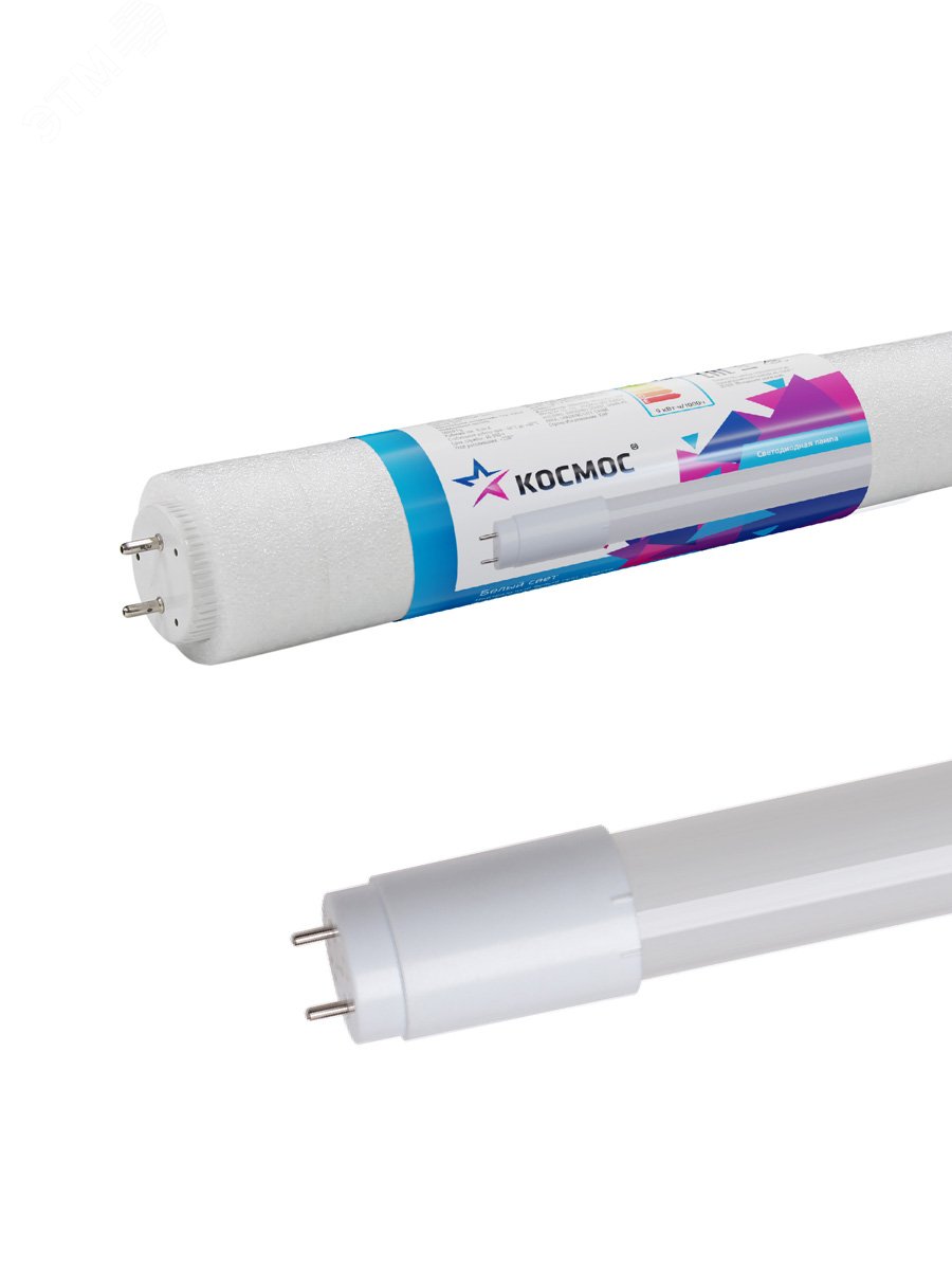 Лампа светодиодная 24Вт G13 6500К 220В 1500мм T8 Lksm_LED24wG13T865GL - Космос