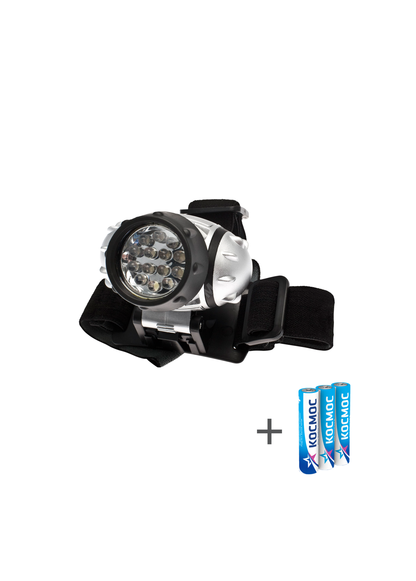 Фонарь налобный H14LED 14LED 3хAAA/R03 KOC-H14-LED - Космос