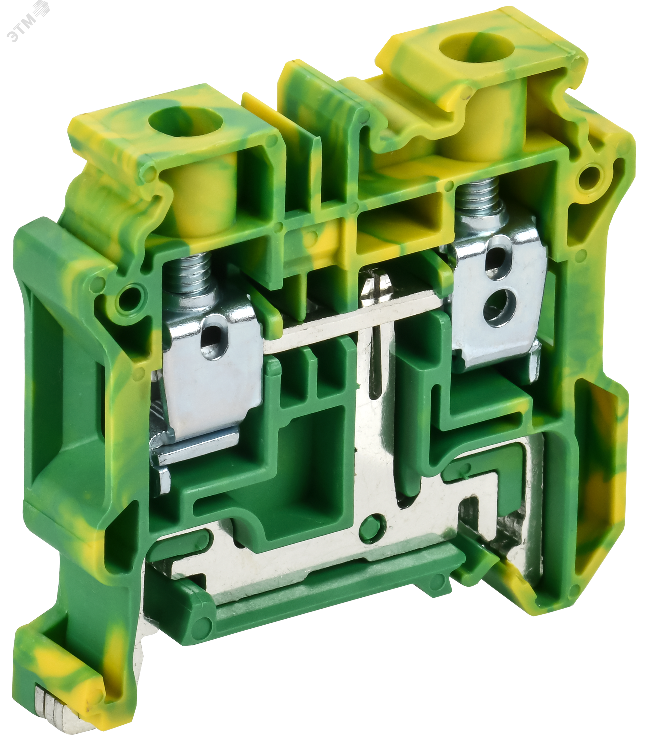 ARMAFIX Колодка клеммная CY10 PE винтовая 10мм2 проходная заземляющая Ex IEK AF-CT30-01-K52-010-EX - IEK