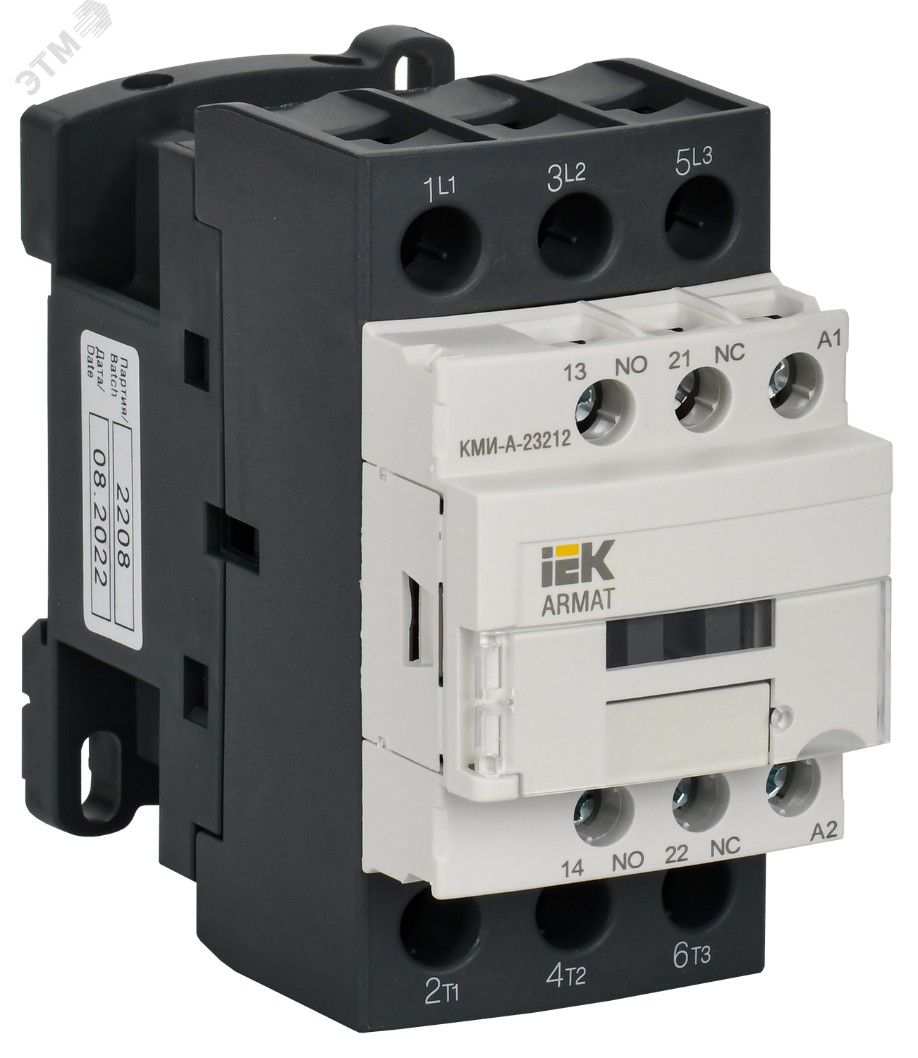 Контактор КМИ-А-23212 LC1D 32А кат. 230В AC 1НО+1НЗ AC-3 AR-ACC-21-032-230-11 - IEK