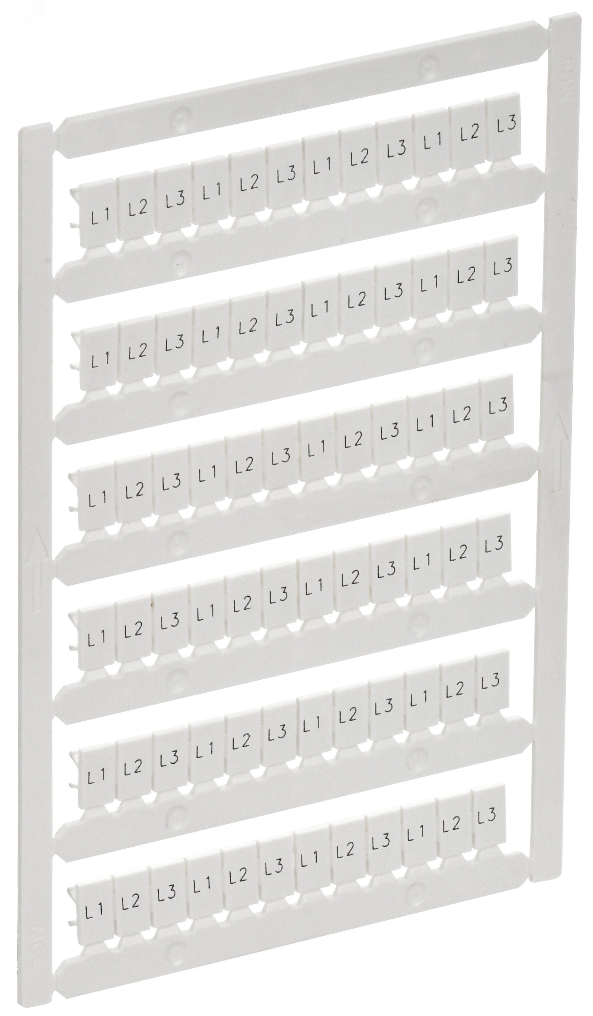 ARMAFIX Маркер для CTS/CP 4мм2 с символами L1 L2 L3 IEK AF-CT10D-M-004-22 - IEK