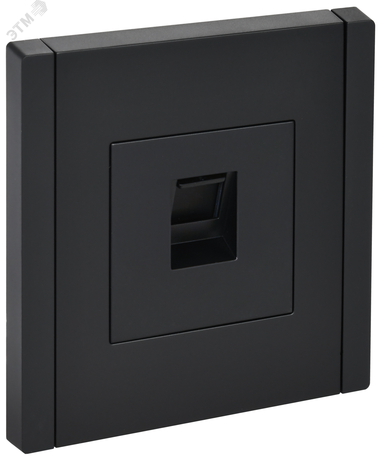 FORTE&PIANO Розетка компьютерная RJ45 кат.6 FP131 черный IEK FP-K10-2-K02 - IEK