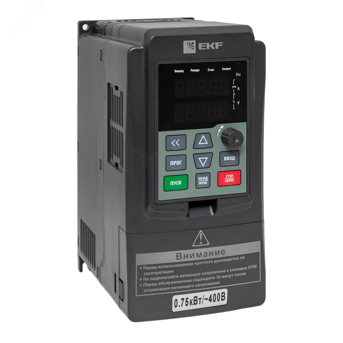 Преобразователь частоты 0.75/1.5кВт 3х400В VECTOR-100 PROxima VT100-0R7-3B - EKF