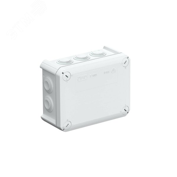 Коробка распределительная 150х116х67мм IP66 T100 10хM25 свет. сер. OBO 2007077 - OBO Bettermann