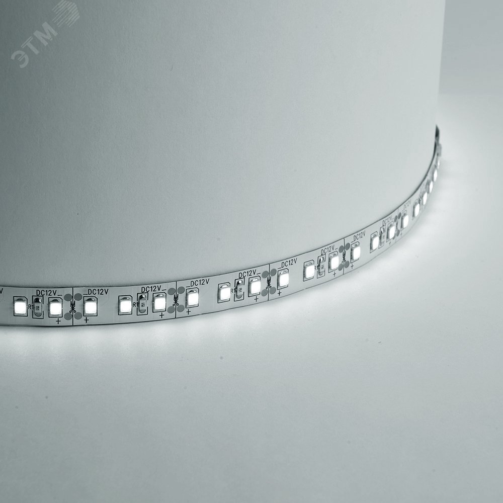 Лента светодиодная LEDх120/м 5м 9.6w/m 12в белый 41448 - Feron