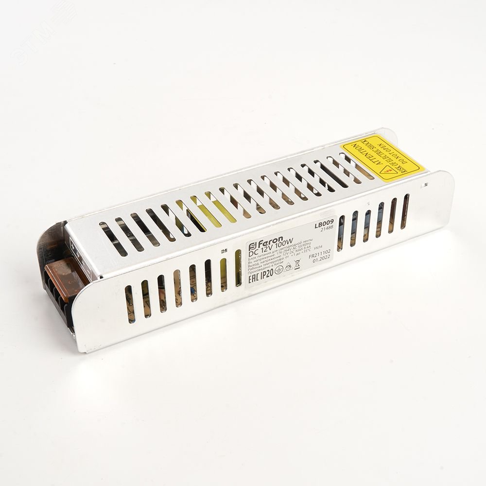 Драйвер светодиодный LED 100w 12v 21488 - Feron