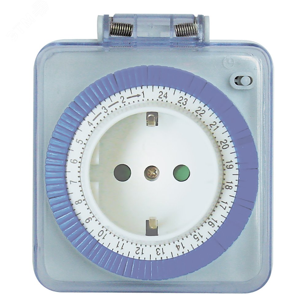 Розетка с таймером (суточная) механическая IP44 16А 3500W Feron 23204 - Feron