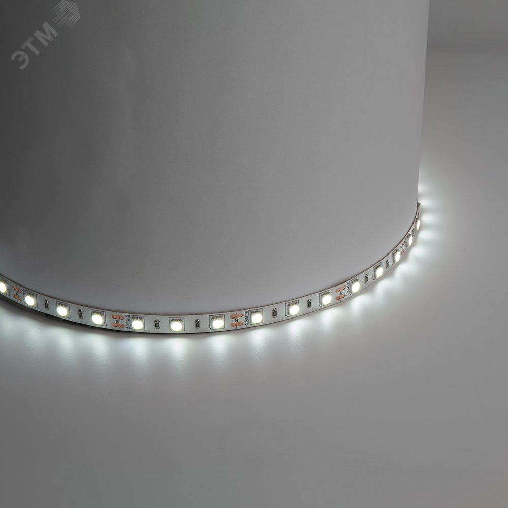 Лента светодиодная LEDх60/м 5м 14.4w/m 12в дневной 27644 - Feron