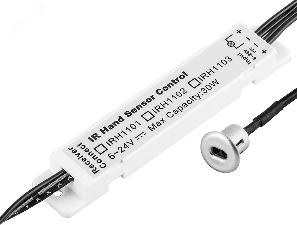 Датчик движения руки встраиваемый 30w 6-24v 1-15смIP20 32225 - Feron