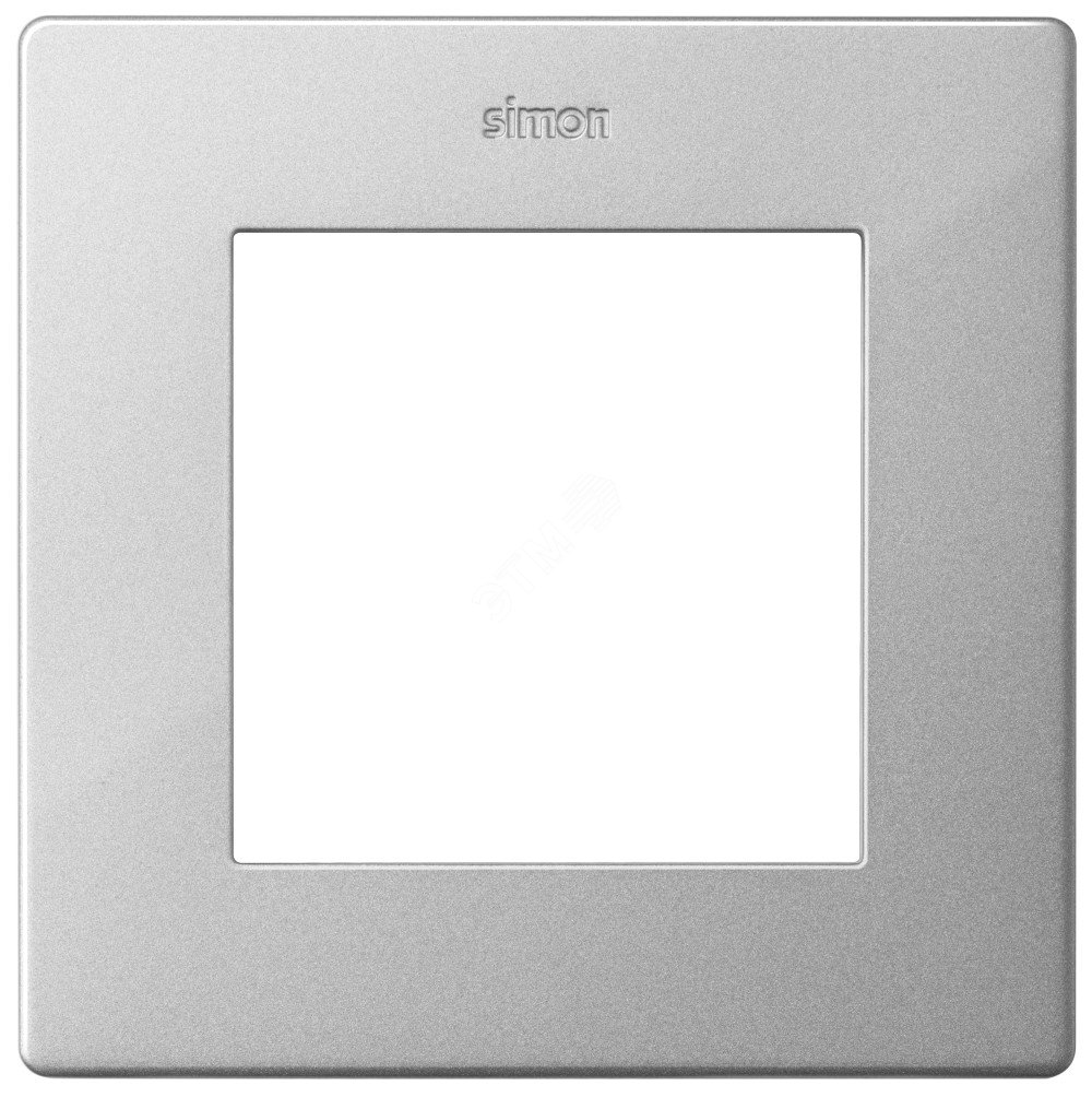 Рамка 1-м 4 алюм. 2400610-033 - Simon
