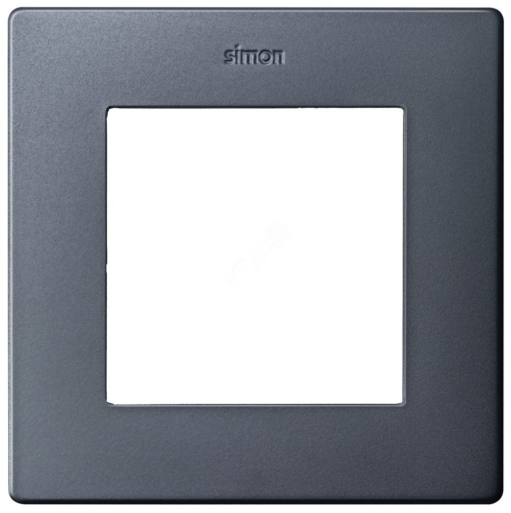 Рамка 1-м 4 графит 2400610-038 - Simon