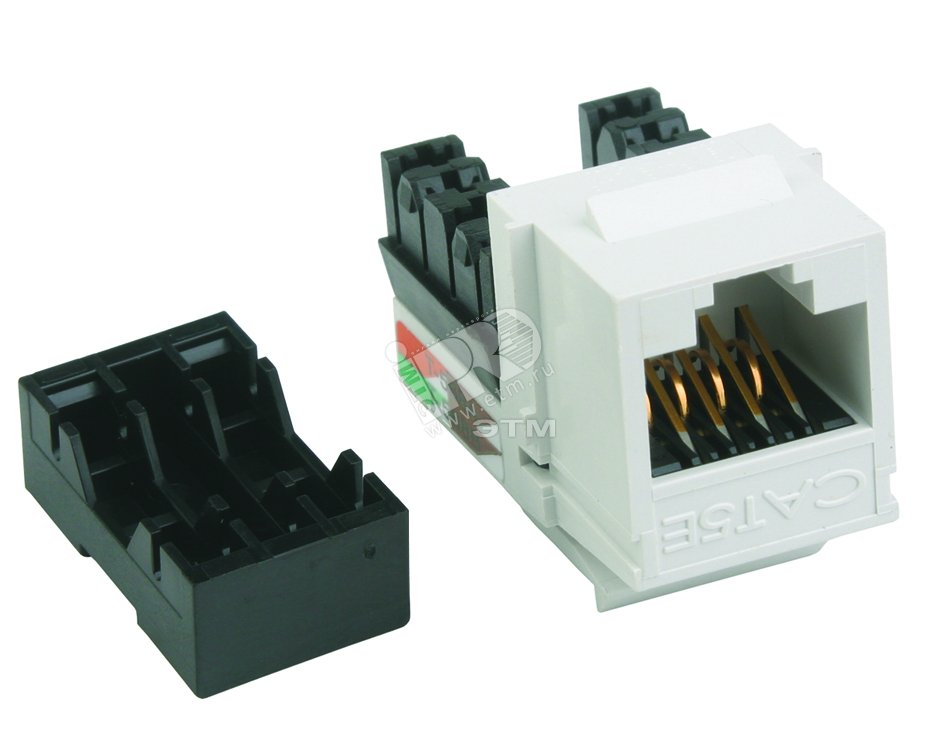 Коннектор RJ45, категория 5е, UTP - Simon