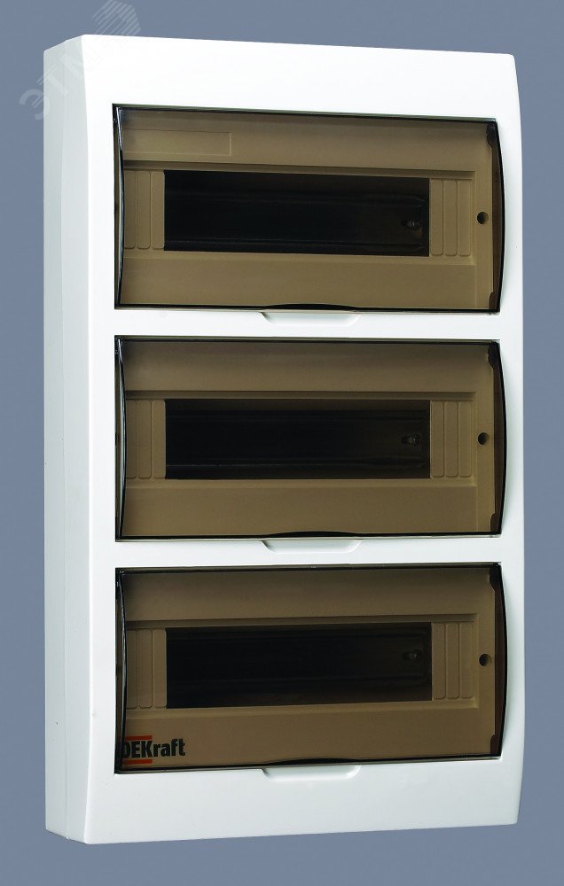 Корпус навесной ЩРН-П-36 36мод. IP41 пластик. 31014DEK - DEKraft