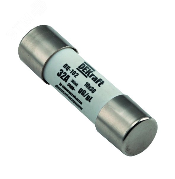 Dekraft Предохранитель цилиндрич. 25A 10x38 ПЦ-102 - DEKraft