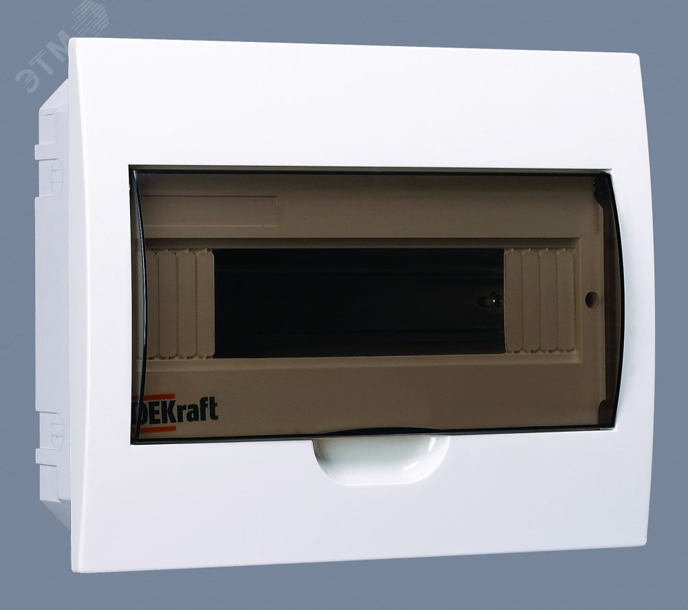 Корпус встраиваемый ЩРВ-П-12 22х28х9 12мод. IP41 пластик. 31004DEK - DEKraft
