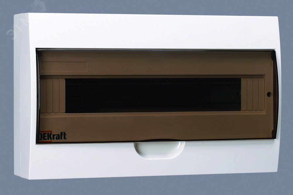 Корпус навесной ЩРН-П-18 18мод. IP41 пластик. 31012DEK - DEKraft