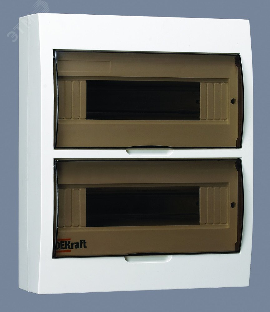 Корпус навесной ЩРН-П-24 24мод. IP41 пластик. 31013DEK - DEKraft