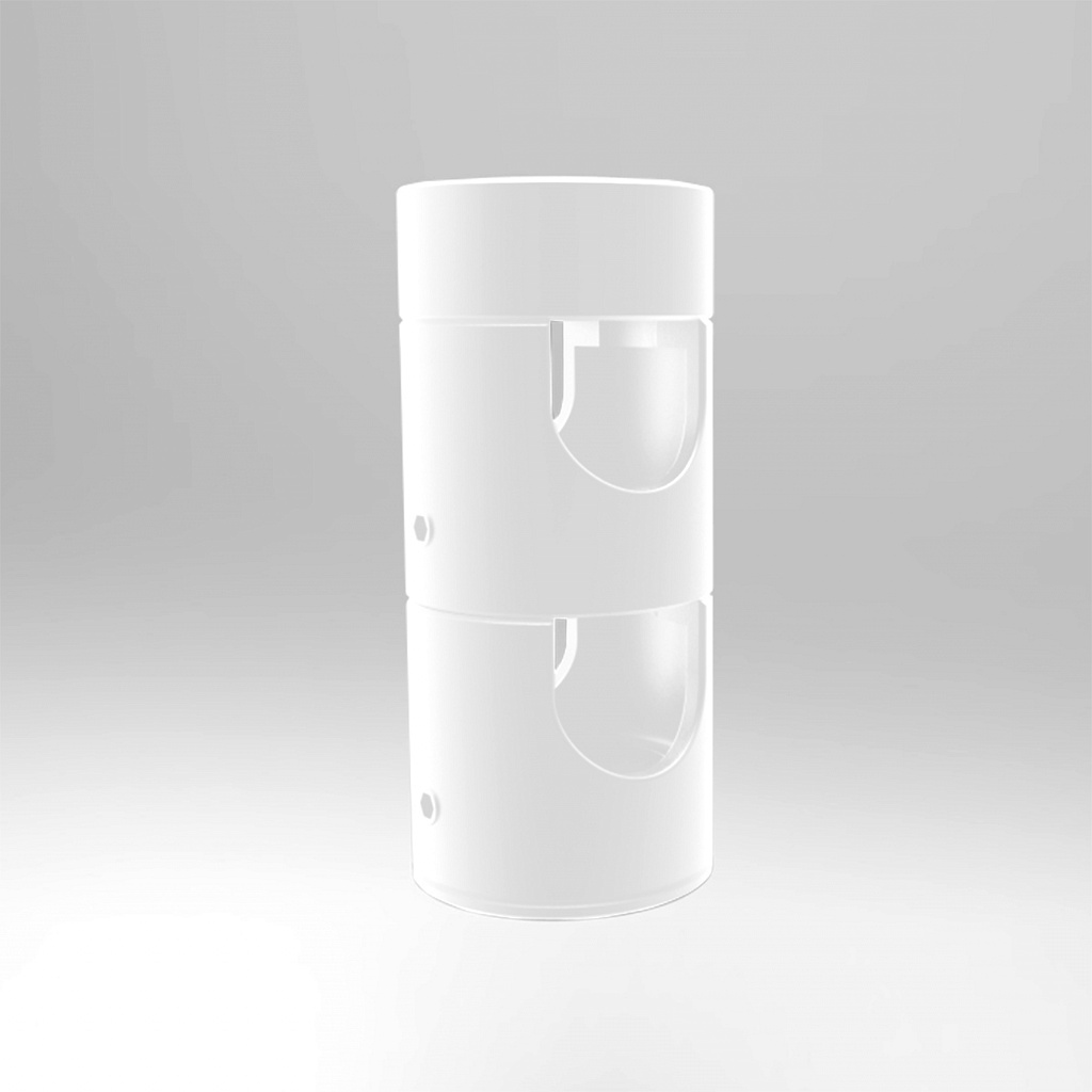 Крепление MOONLIGHT-CYL-D18-DUO-WHITE 047390 - Arlight