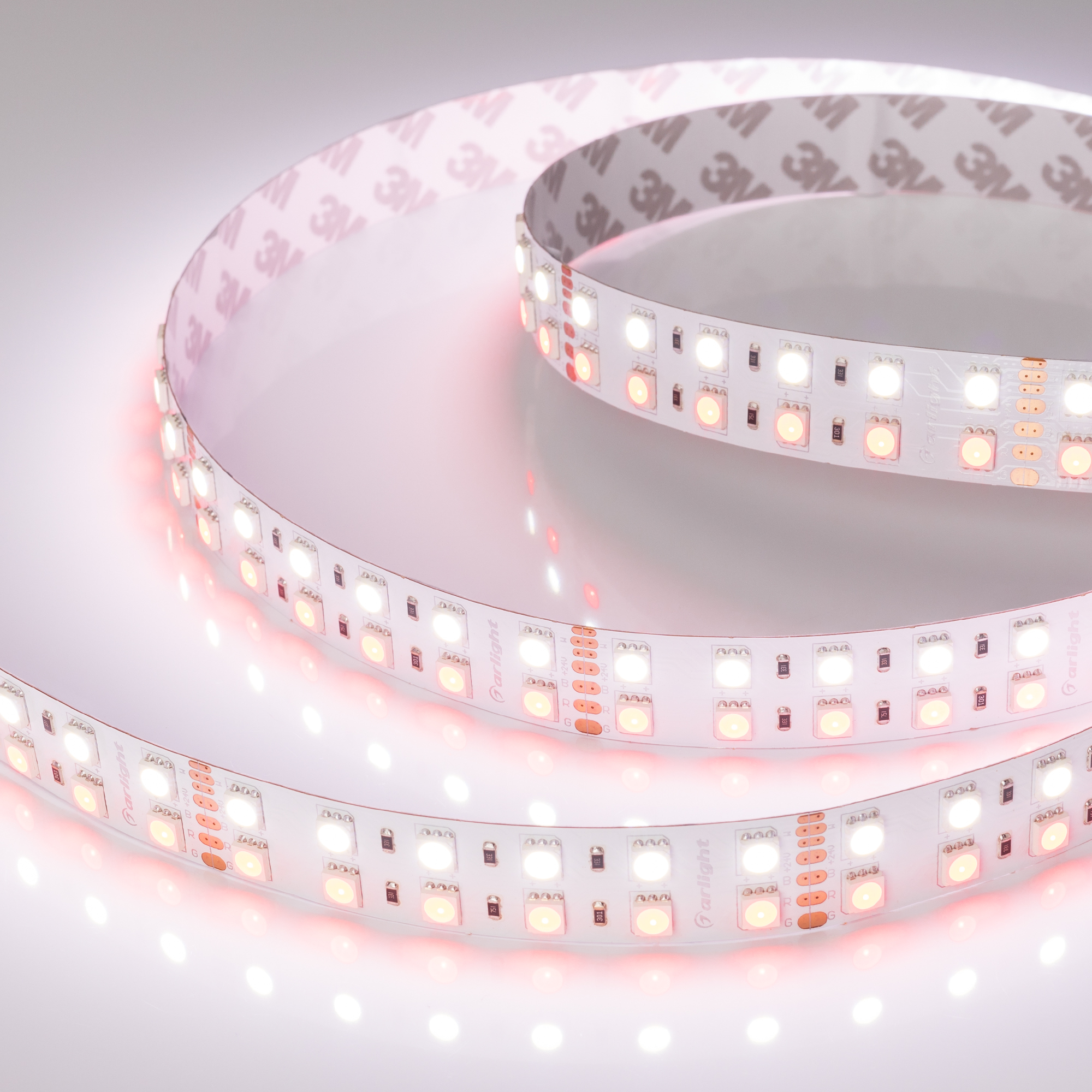 Лента RT-B144-19mm 24V RGBW-White (32 W/m, IP20, 5060, 5m) 011823(2) - Arlight