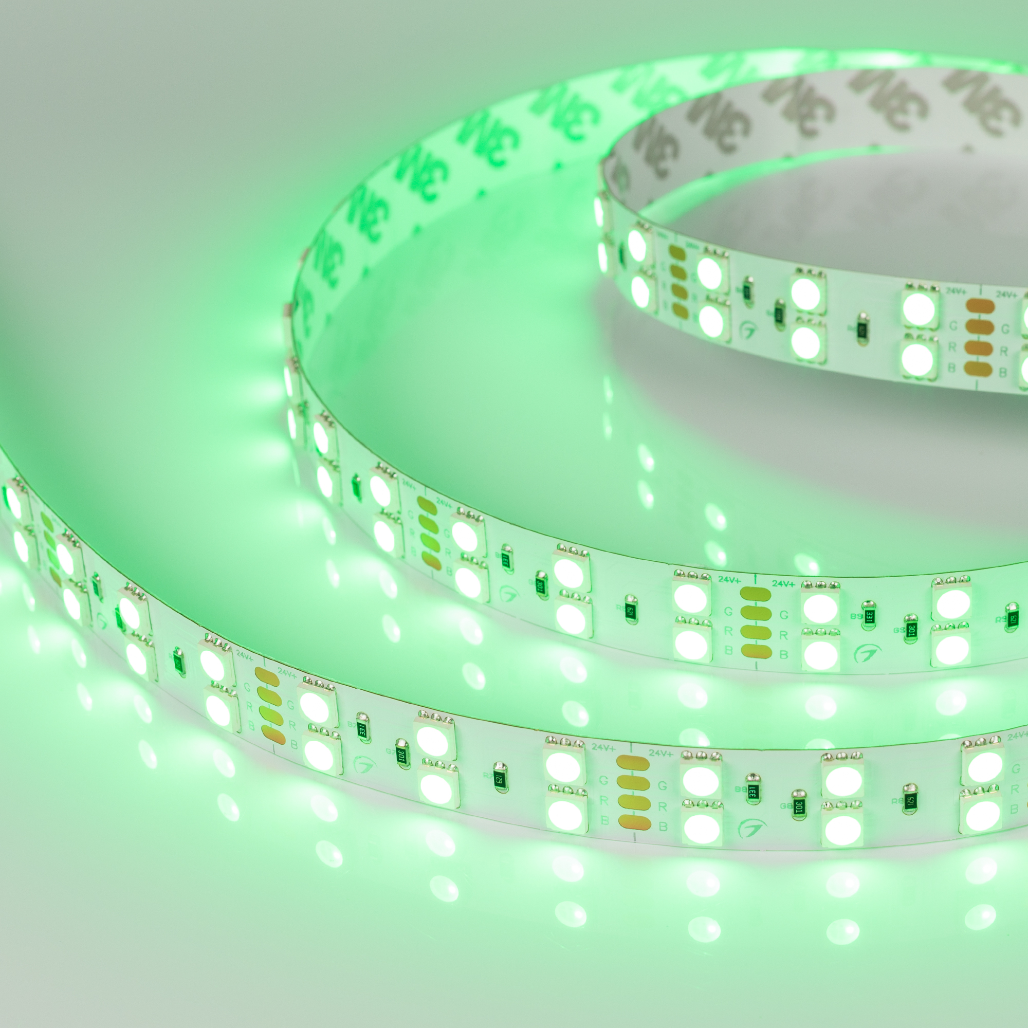 Лента RT-B120-15mm 24V RGB (28.8 W/m, IP20, 5060, 5m) 011205(2) - Arlight
