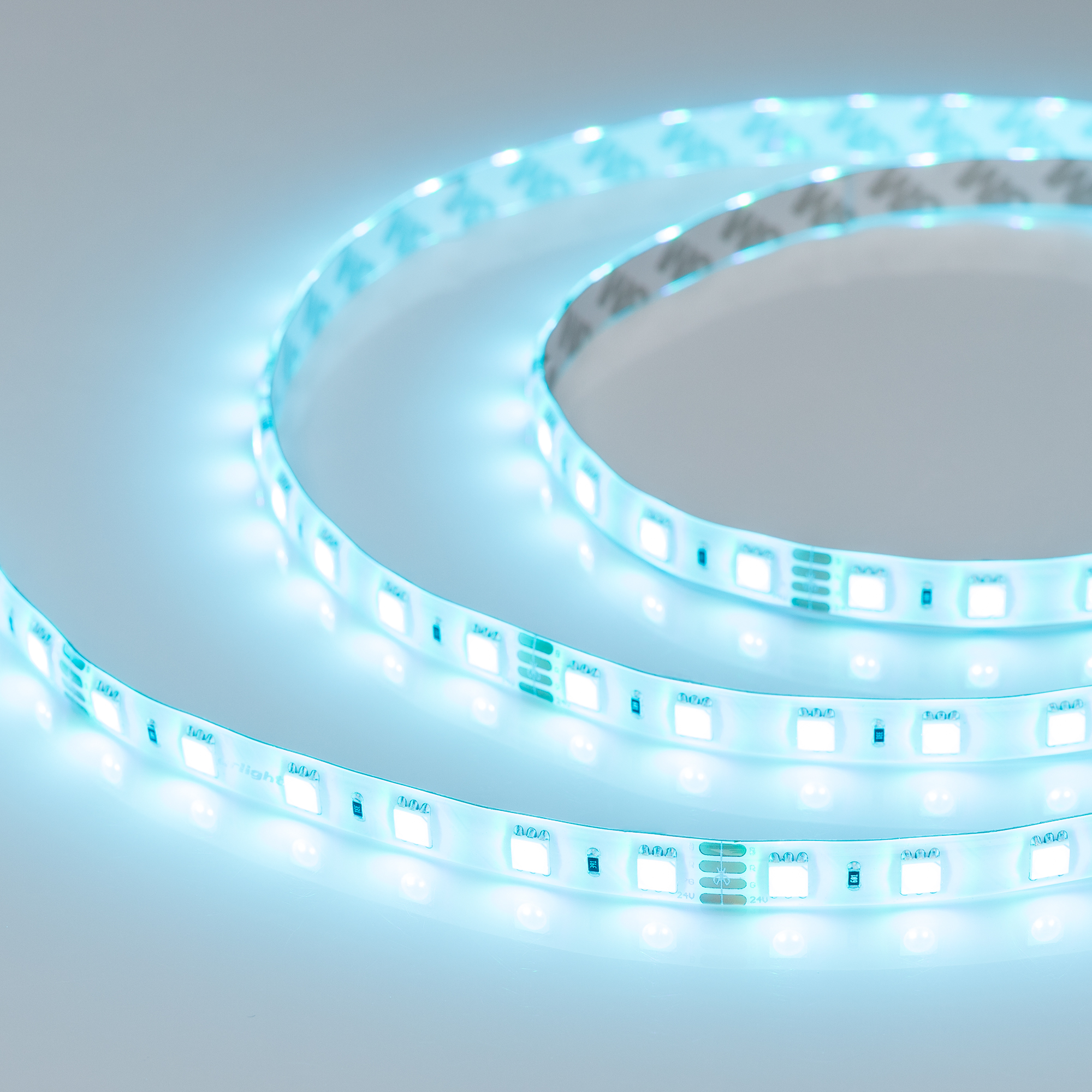 Лента герметичная RTW-SE-B60-10mm 24V RGB (14.4 W/m, IP65, 5060, 5m) 014794(2) - Arlight