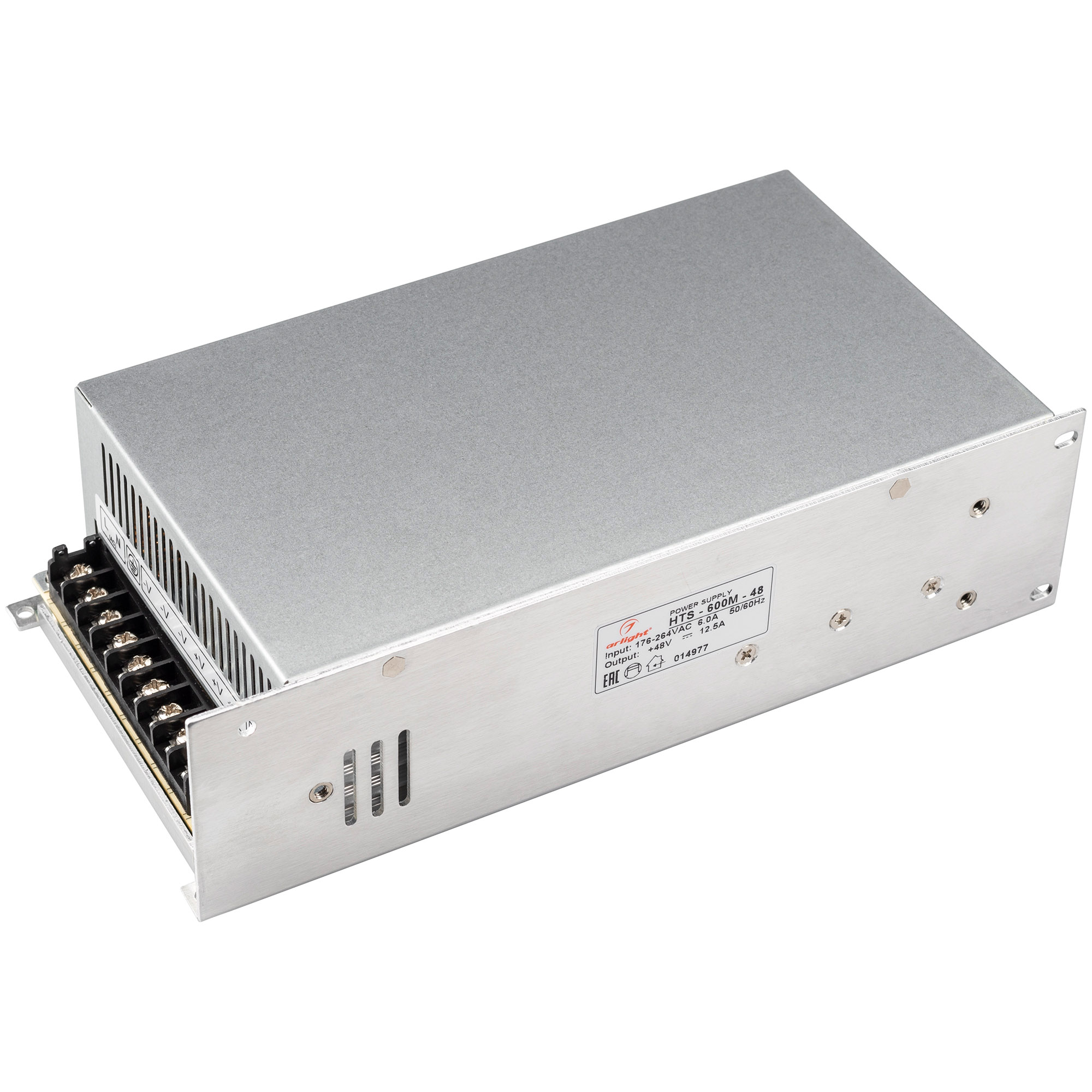 Блок питания HTS-600M-48 (48V, 12.5A, 600W) 014977 - Arlight