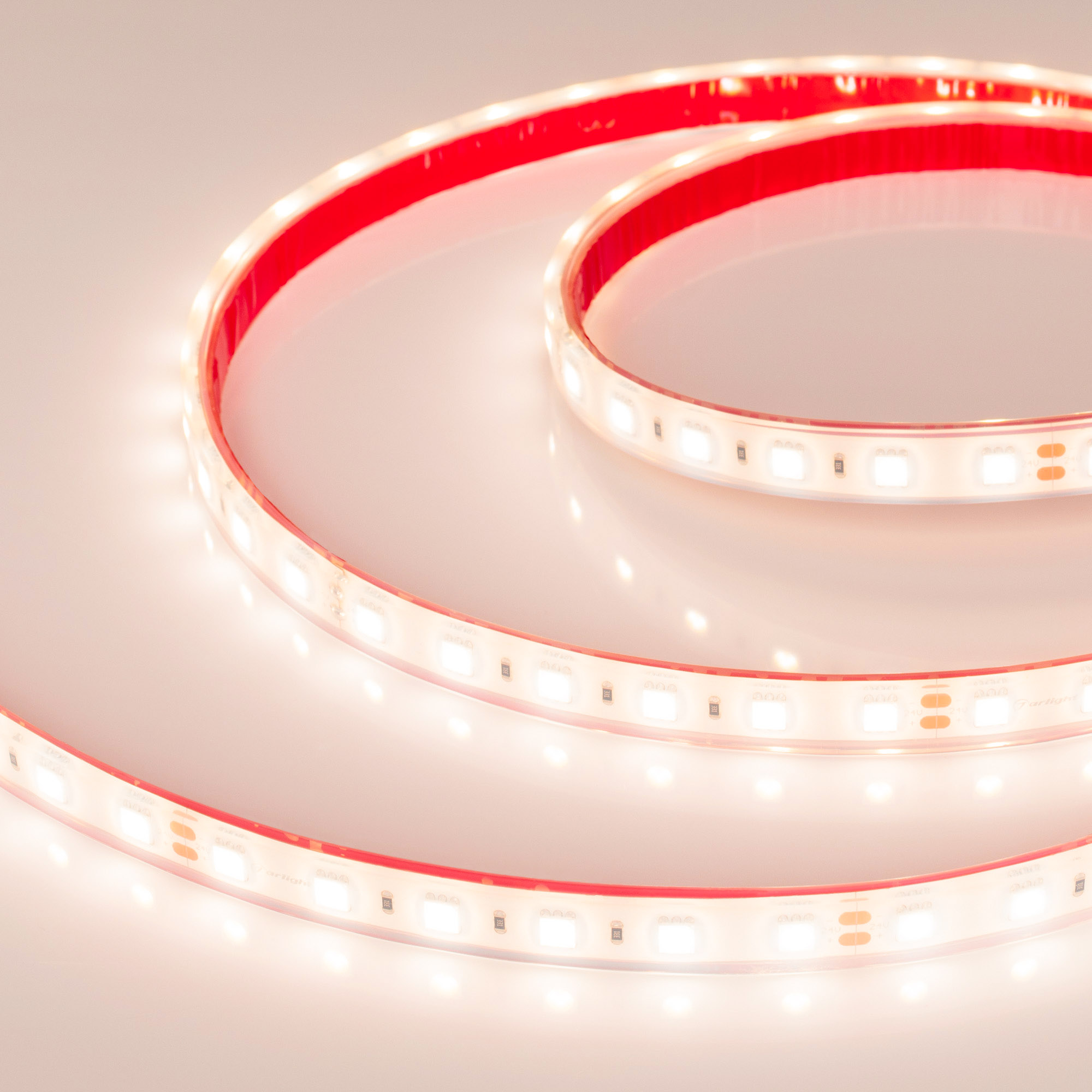 Лента герметичная RTW-PFS-B60-13mm 24V Warm3000 (14.4 W/m, IP68, 5060, 5m) 033788 - Arlight