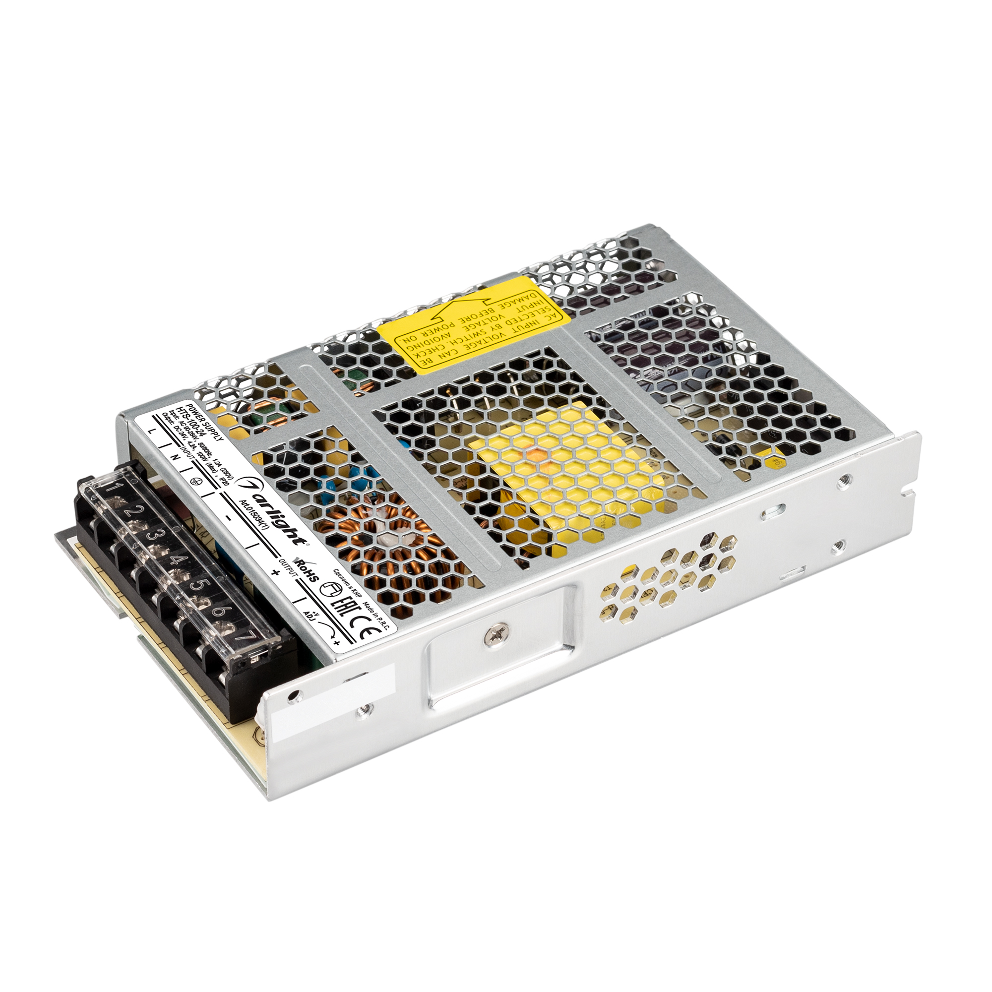 Блок питания HTS-100-24 (24V, 4.2A, 100W) 015034(1) - Arlight