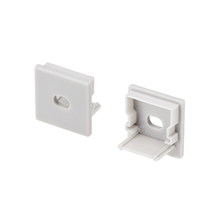 Заглушка ARH-WIDE-B-H20 Square с отверстием 016190 - Arlight