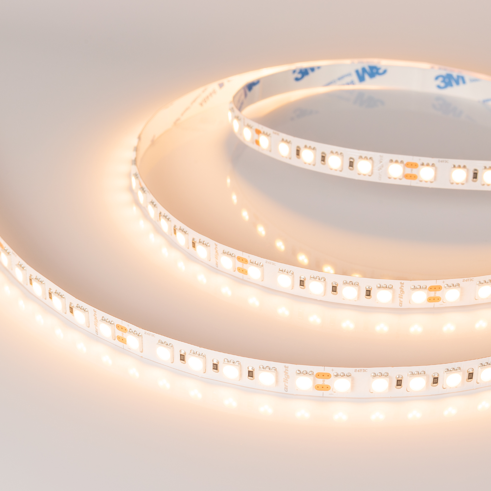 Купить Лента RT-B96-10mm 24V Warm2700 (23 W/m, IP20, 5060, 5m) 017425(2) Arlight оптом в Москве