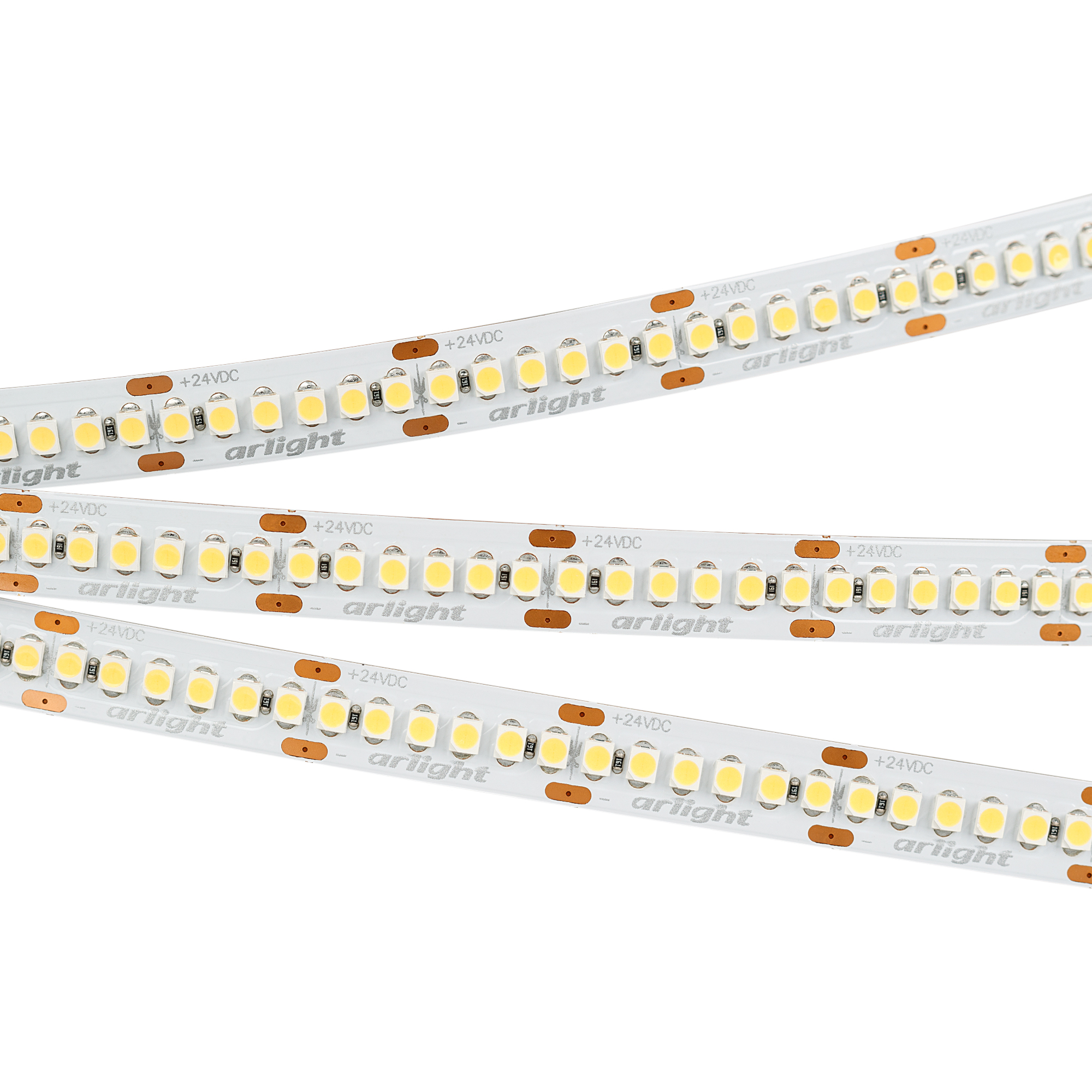 Лента RT-A240-10mm 24V Warm3000 (22 W/m, IP20, 2835, 5m) 038745 - Arlight