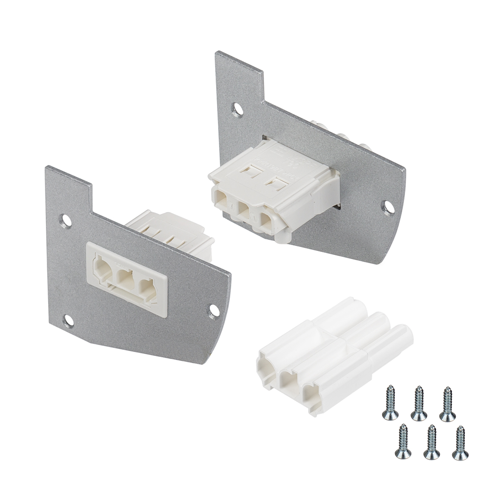 Заглушка для SHELF-MULTI-G с разъемом (ANR, Металл) 017298 - Arlight