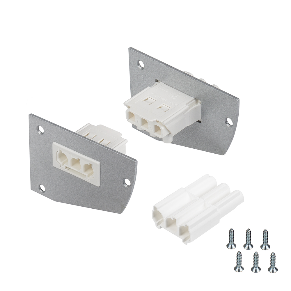 Заглушка для SHELF-MULTI с разъемом (ANR, Металл) 017299 - Arlight