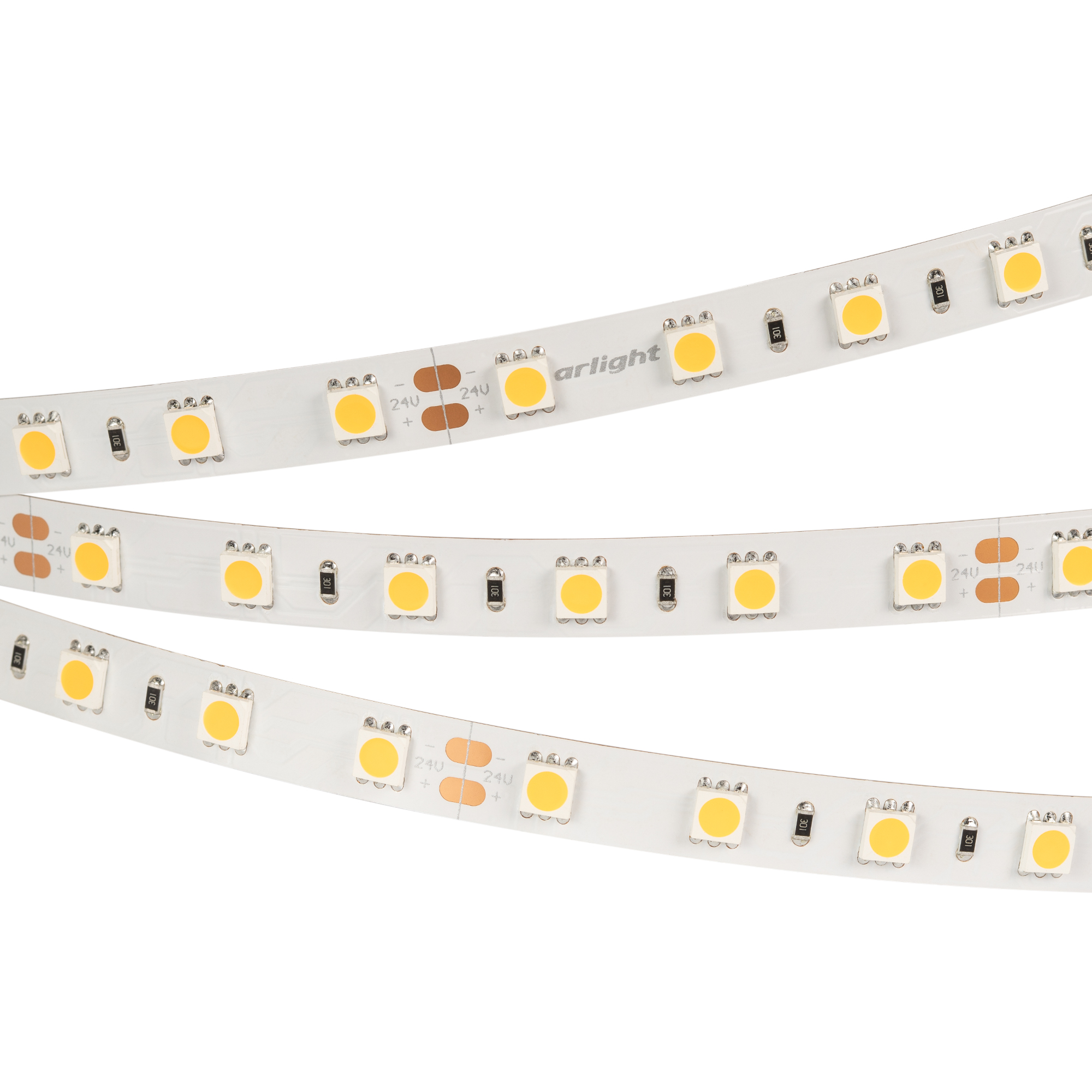 Лента RT 2-5000 24V Warm2400 2x (5060, 300 LED, LUX) 018099(B) - Arlight