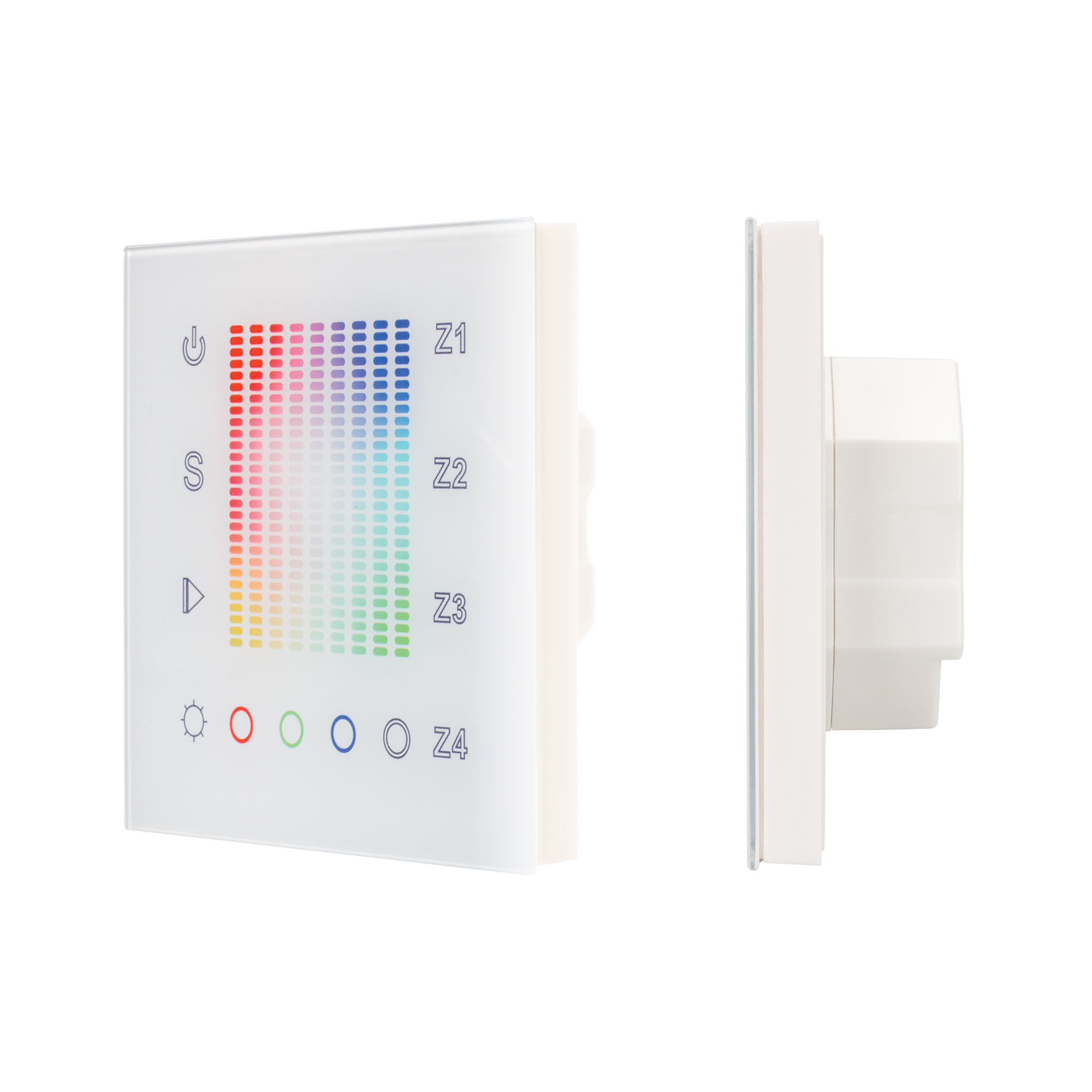 Панель Sens SR-2831AC-RF-IN White (220V,RGB,4зоны) 018202 - Arlight