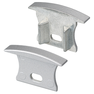 Заглушка ALU-SLIM-H15-F с отверстием 018253 - Arlight