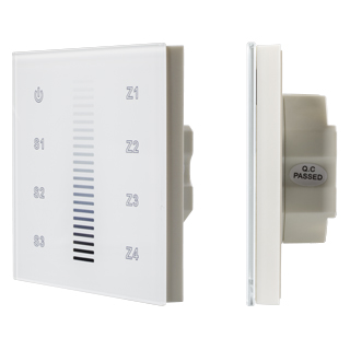 INTELLIGENT ARLIGHT Сенсорная панель DALI-901-11-ADDR-3SC-DIM-DT6-IN White (BUS) 037190 - Arlight