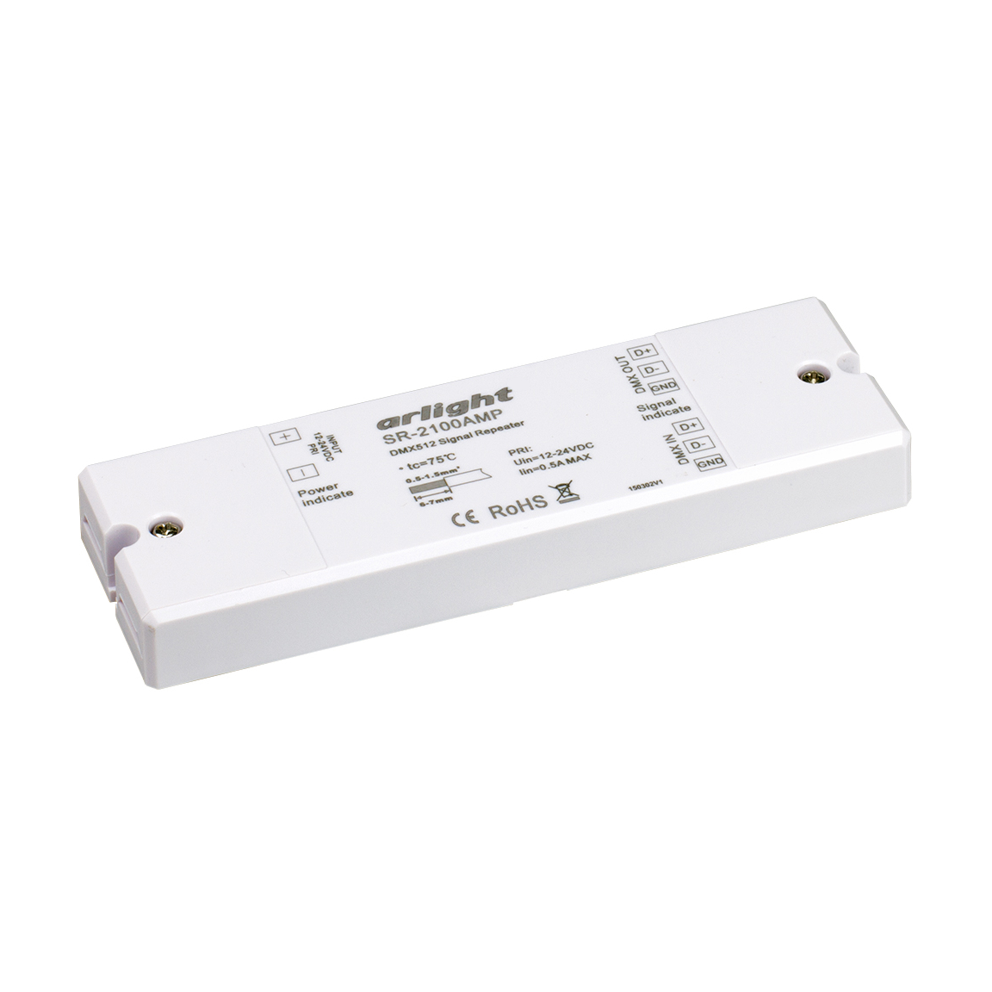 Усилитель DMX-сигнала SR-2100AMP (12-24V, 1CH) 019460 - Arlight