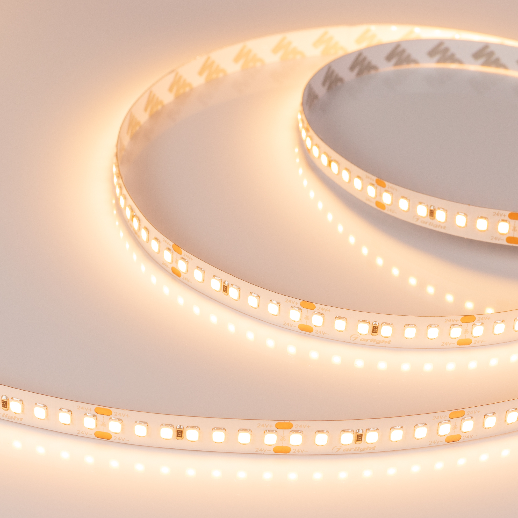 Лента RT-A168-10mm 24V Warm2700 (17 W/m, IP20, 2835, 5m) 019095(2) - Arlight