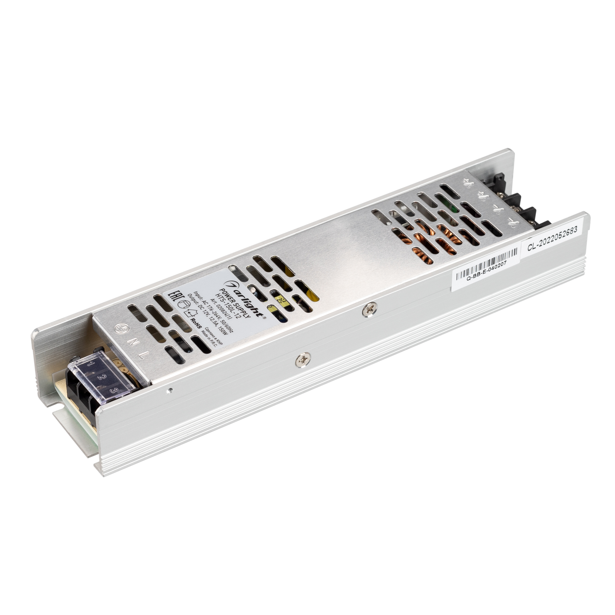 Блок питания HTS-150L-12 (12V, 12.5A, 150W) 020824(1) - Arlight