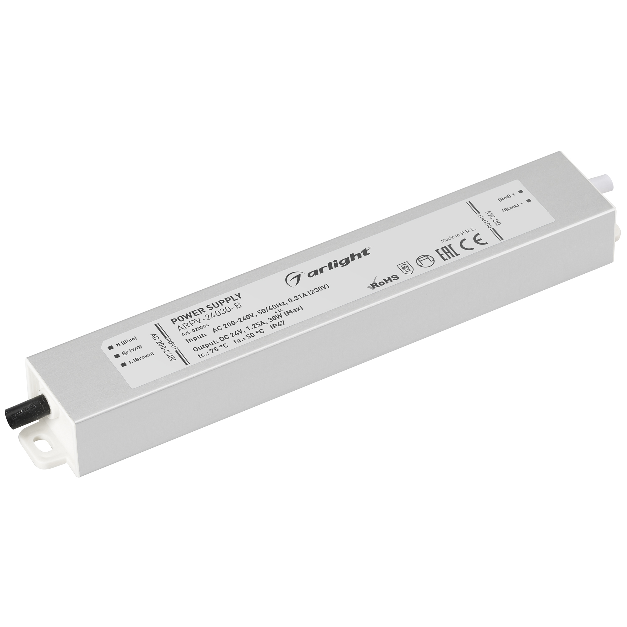Блок питания ARPV-24030-B (24V, 1.3A, 30W) 020004 - Arlight