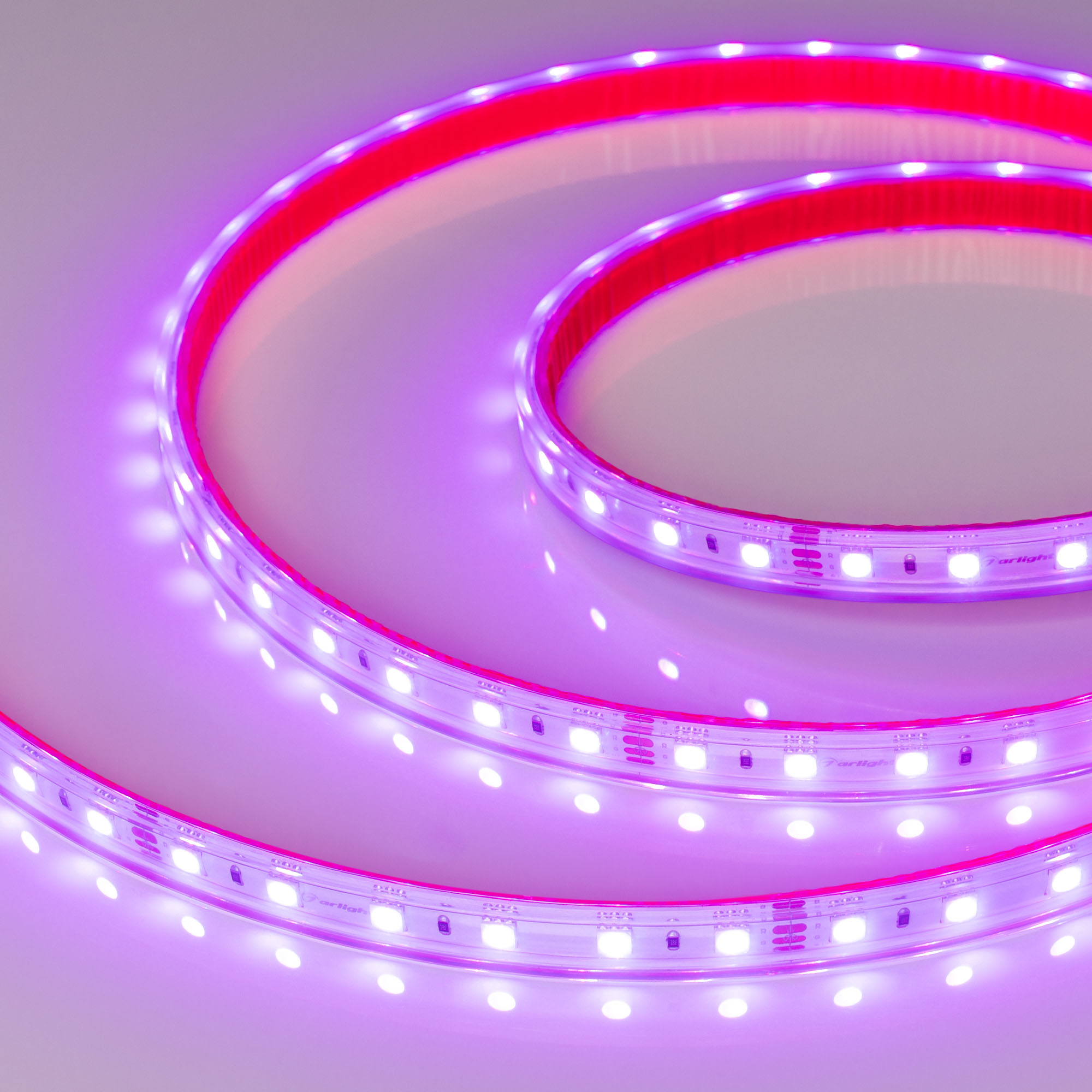 Лента герметичная RTW-PS-B60-12mm 24V RGB (14.4 W/m, IP67, 5060, 5m) 021400(2) - Arlight
